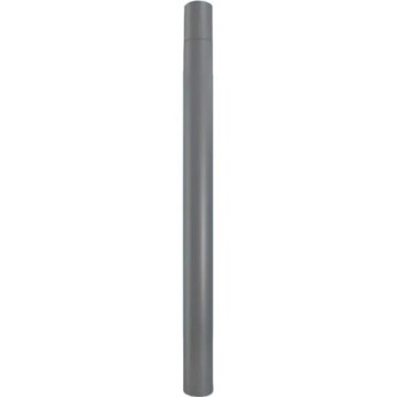 Verlängerungsstange für Außenleuchtenmast BASE, 1 m, grau