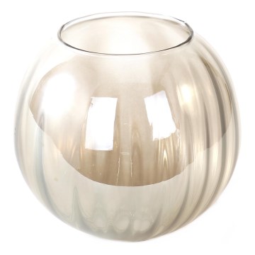 Verre de rechange brun fumé pour lustre OTTICO E27, Ø 18 cm