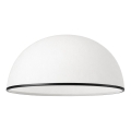 Verre de rechange pour le lustre RETRO, ANTICO E27 Ø 30 cm blanc/noir