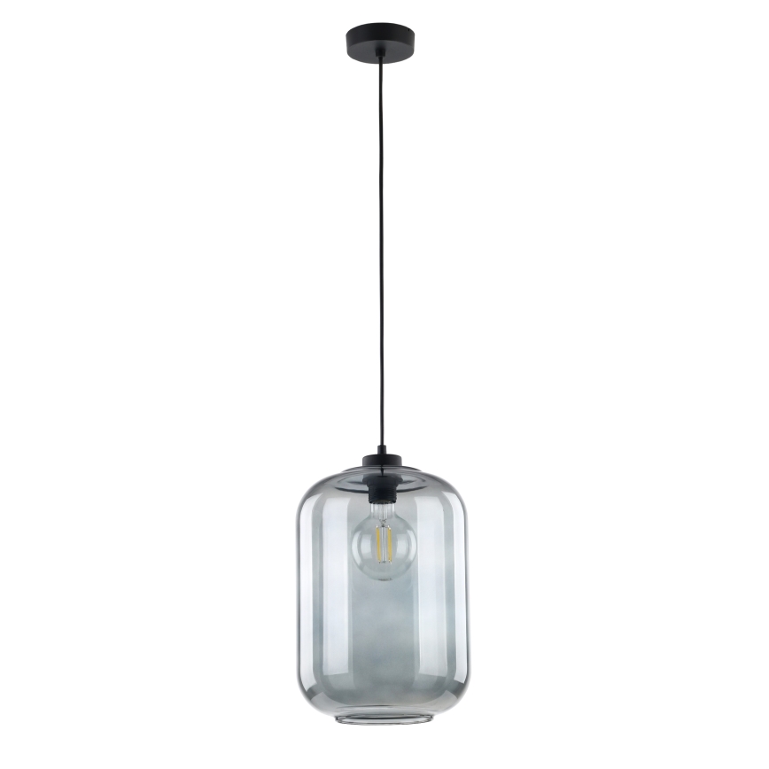 Verre de rechange pour luminaire ROLLER E27 Ø 24 cm, gris fumé