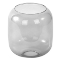 Verre de rechange pour lustre E27, pr. 14 cm, gris fumé