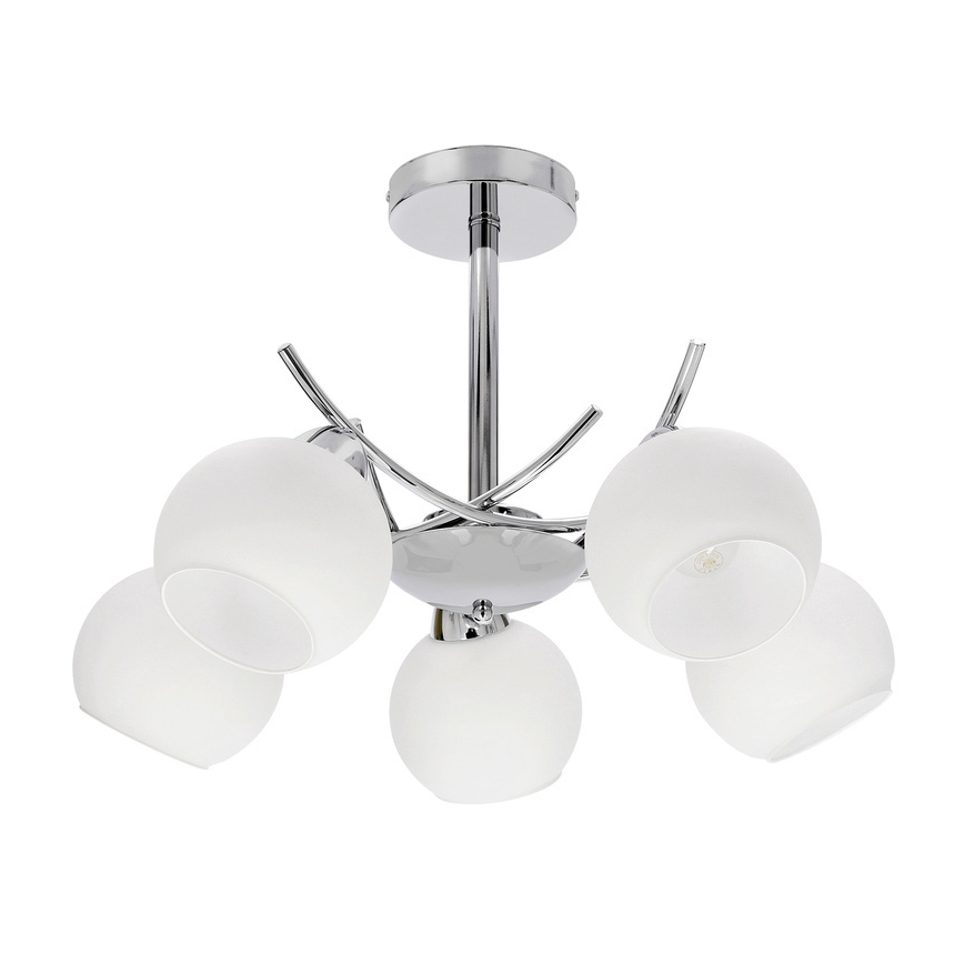 Verre de rechange pour lustre et applique murale AMOS E27, Ø 13 cm, blanc