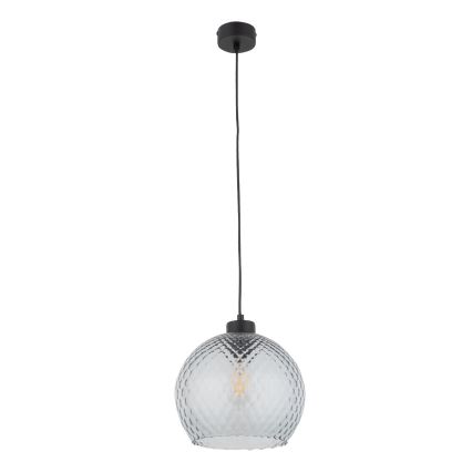 Verre de rechange pour lustre et applique murale DEVON E27 Ø 18 cm, gris fumé