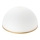 Verre de rechange pour suspension et lampadaire OLD LAMP E27 d. 30 cm blanc/doré