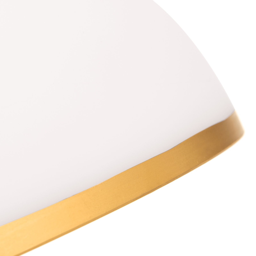Verre de rechange pour suspension et lampadaire OLD LAMP E27 d. 30 cm blanc/doré