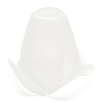 Verre de rechange pour suspension et lampe SISI E14 d. 13 cm blanc