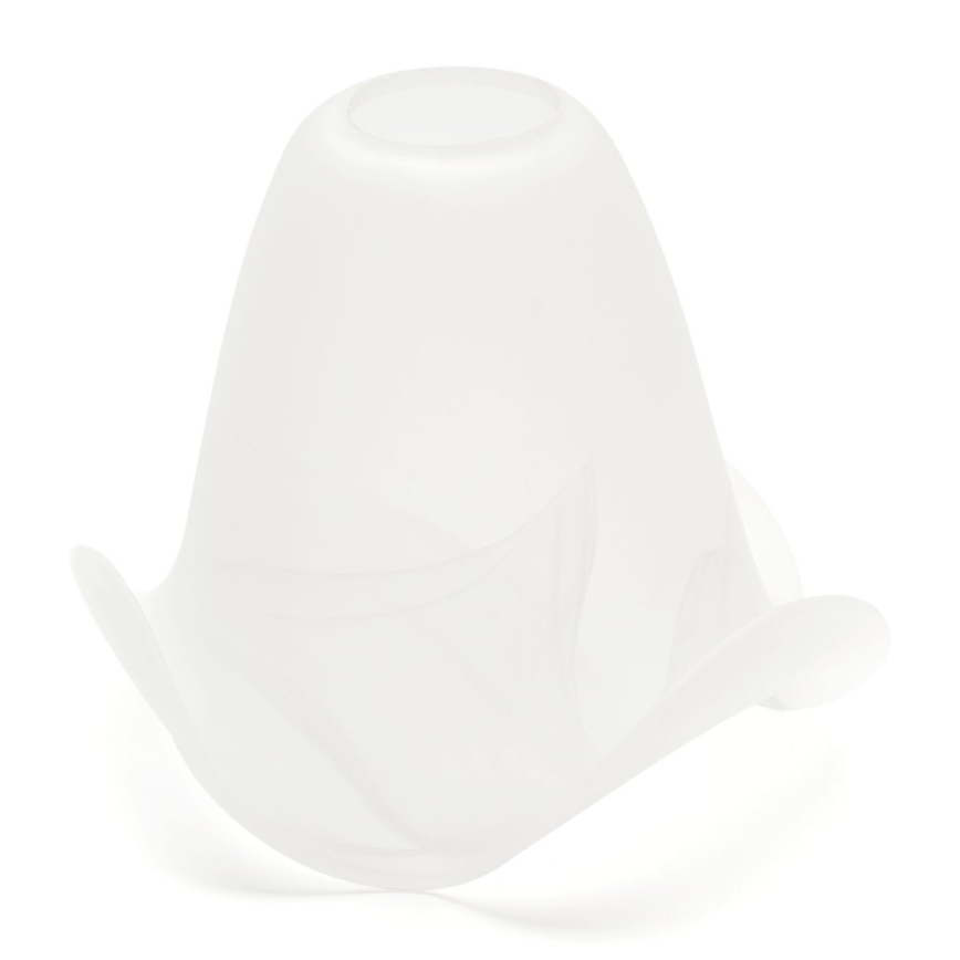 Verre de rechange pour suspension et lampe SISI E14 d. 13 cm blanc