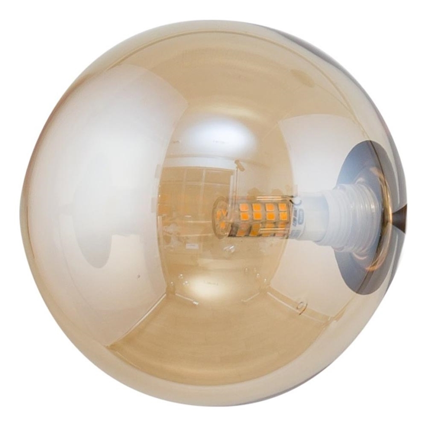 Verre de rechange pour suspension, lampe de table et applique murale ORO G9 d. 14 cm beige
