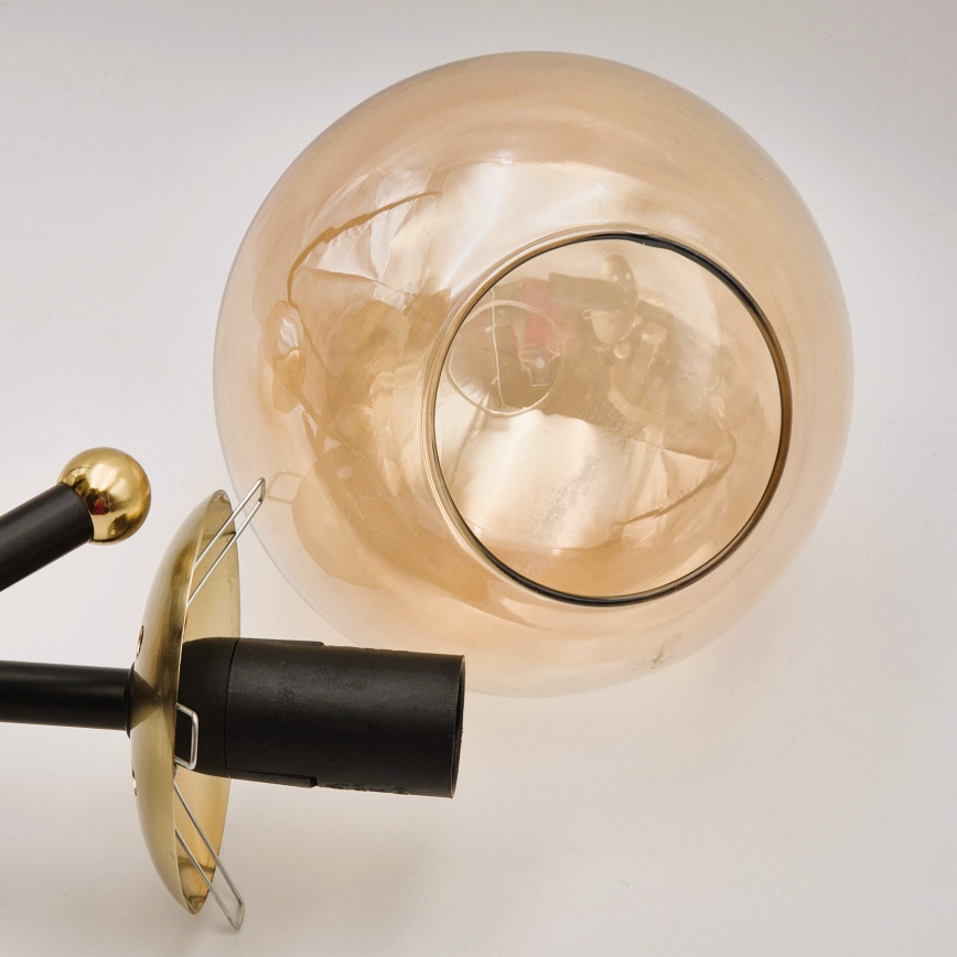 Verre de rechange pour suspension MALENA E14 fumé beige