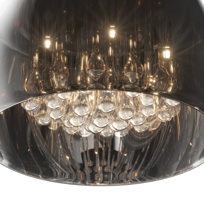 Verre de rechange universel pour G9, Ø 40 cm, gris fumé