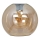 Verre de rechange universel SOFIA pour culot E27 — Ø 20 cm, beige fumé