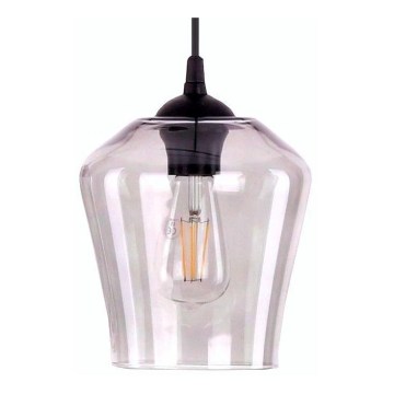 Verre de remplacement pour lustre AMSTERDAM E27 Ø 19 cm, rose fumé