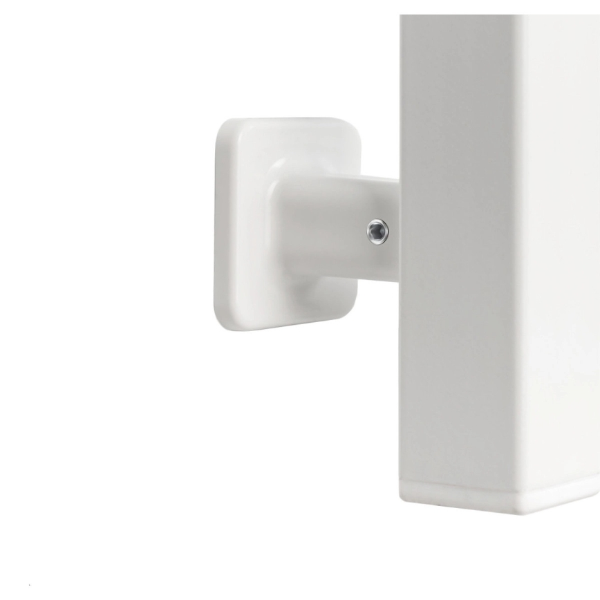 Vertaduro - Scaldasalviette elettrico con termostato DOR 155W/230V 80x48 cm IP44 bianco, lato destro