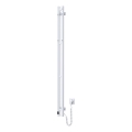 Vertaduro - Sèche-serviettes électrique avec thermostat VEO 106W/230V 150x9 cm IP44 blanc droit
