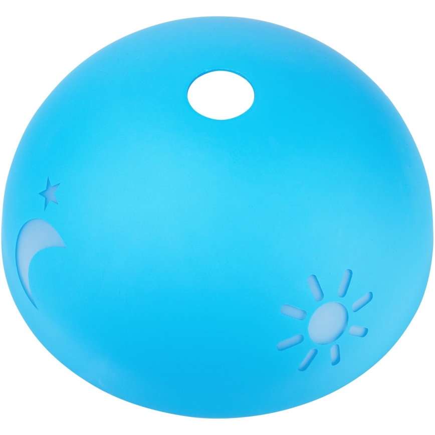 Vetro di ricambio per lampadario DAY & NIGHT E27 diametro 30 cm blu