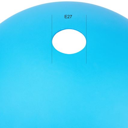 Vetro di ricambio per lampadario DAY & NIGHT E27 diametro 30 cm blu