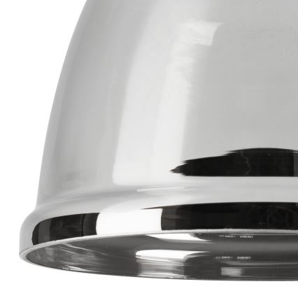 Vetro di ricambio per lampadario MARIO E27 diam. 16 cm cromo lucido