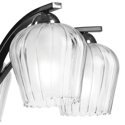 Vetro di ricambio per lampadario PAULA E27 diametro 10 cm