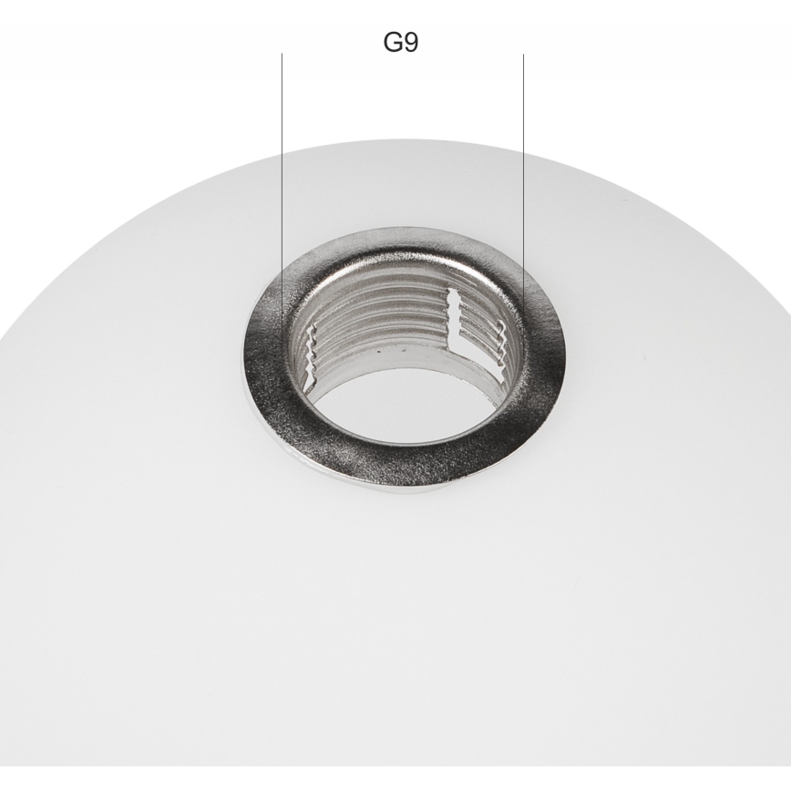 Vetro di ricambio per lampadario ASTRO, ANTONIO G9 diam. 12 cm