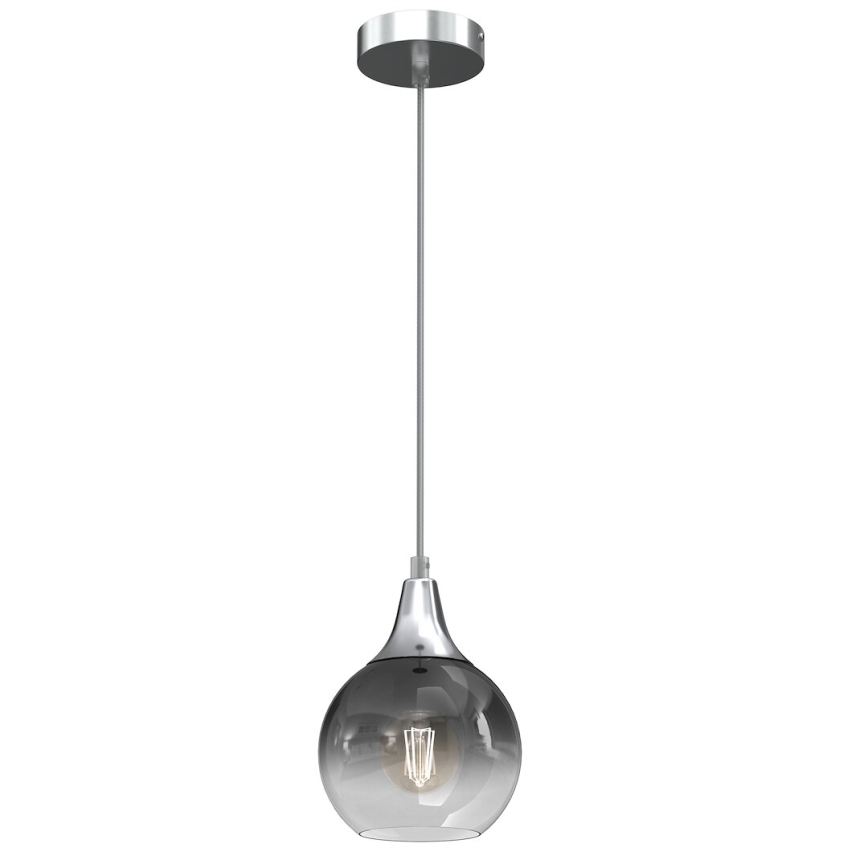 Vetro di ricambio per lampadario e applique MONTE E27 diametro 15 cm fumé