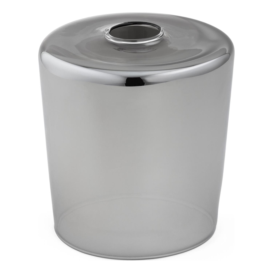Vetro di ricambio per lampadario E14 diametro 11 cm grigio