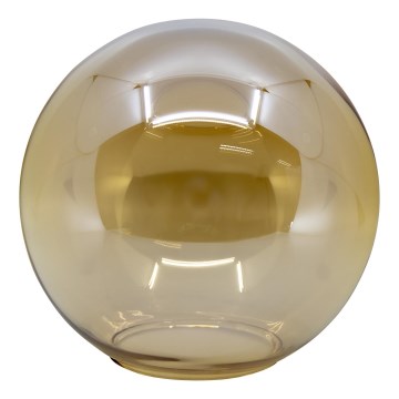 Vetro di ricambio per lampadario E14 diametro 15 cm beige