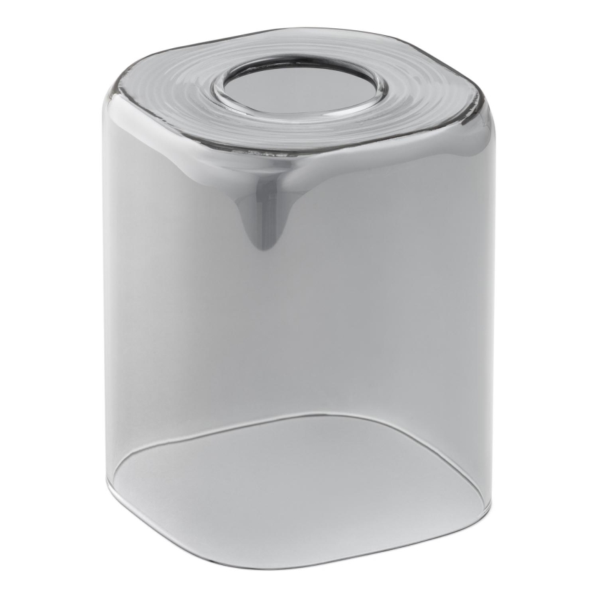 Vetro di ricambio per lampadario E27 11x9,5 cm grigio