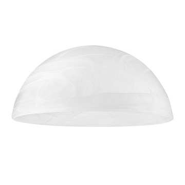 Vetro di ricambio per lampadario E27 130x300 mm bianco