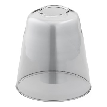 Vetro di ricambio per lampadario E27 diametro 12 cm grigio