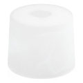 Vetro di ricambio per lampadario E27 diametro 13 cm bianco