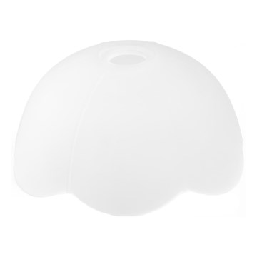 Vetro di ricambio per lampadario E27 diametro 18,4 cm bianco