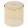 Vetro di ricambio per lampadario E27 diametro 18 cm beige