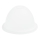 Vetro di ricambio per lampadario E27 diametro 19 cm bianco