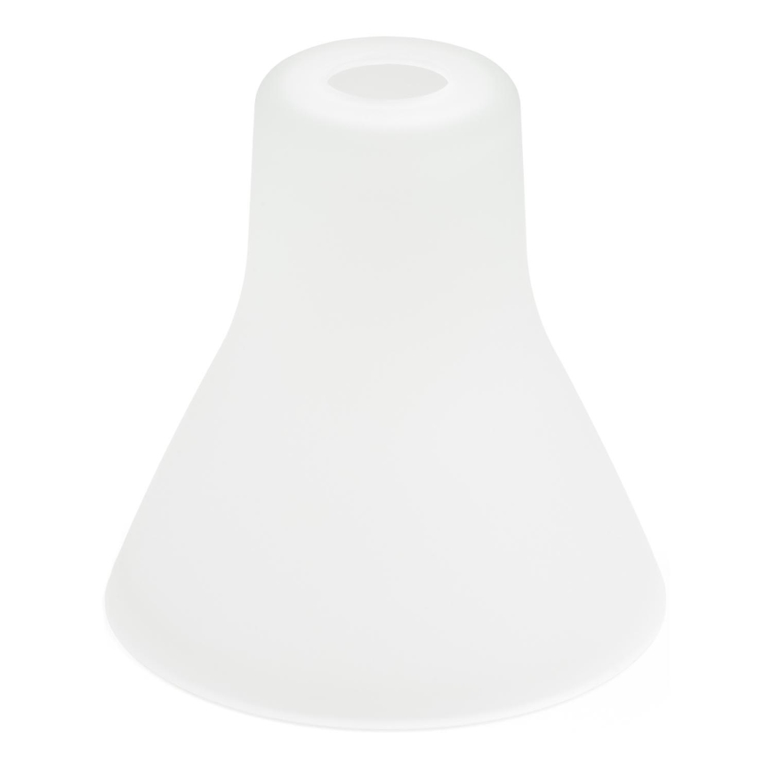 Vetro di ricambio per lampadario E27 diametro 20 cm bianco