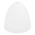 Vetro di ricambio per lampadario E27 diametro 23,5 cm bianco