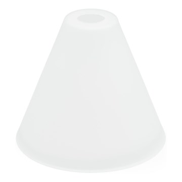 Vetro di ricambio per lampadario E27 diametro 23 cm bianco