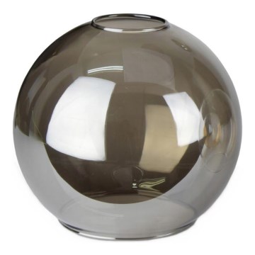 Vetro di ricambio per lampadario LACRIMA SMOKY E27 diametro 15 cm nero fumé