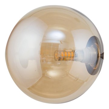 Vetro di ricambio per lampadario, lampada da tavolo e applique ORO G9 d. 14 cm beige