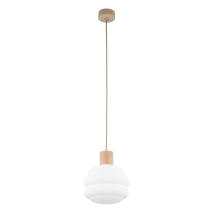 Vetro di ricambio per lampadario MELIA E27, diametro 20 cm, bianco