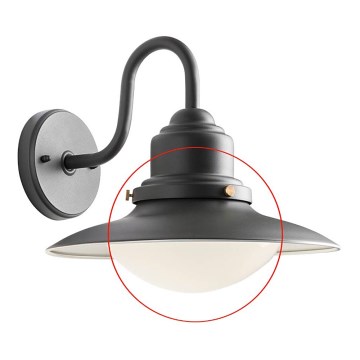 Vetro di ricambio per luce esterna Redo - ELIO