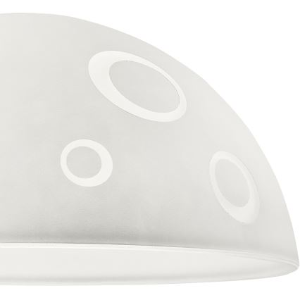 Vetro di ricambio per lampadario SFERA E27 140x300 mm bianco