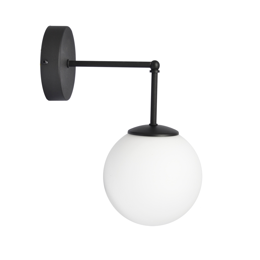 Vetro di ricambio universale MOON E27 diametro 16 cm bianco