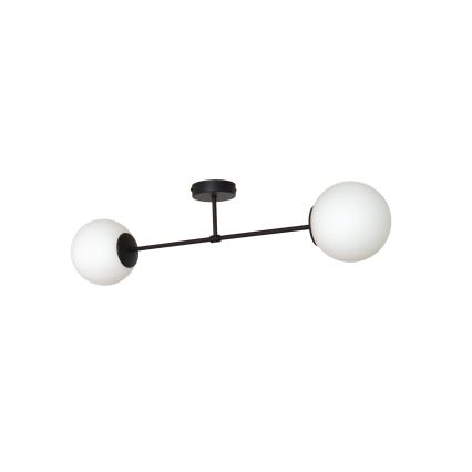 Vetro di ricambio universale MOON E27 diametro 16 cm bianco