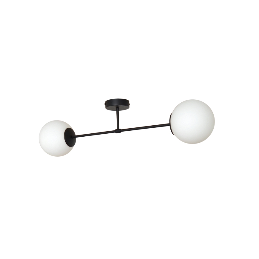Vetro di ricambio universale MOON E27 diametro 16 cm bianco