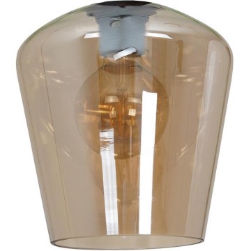 Vetro di ricambio universale SANTIAGO E27 diametro 18 cm fumé marrone