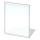 Vetro sotto il camino 900x750x8 mm rettangolo