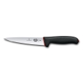 Victorinox - Coltello da carne DUAL GRIP 16 cm nero