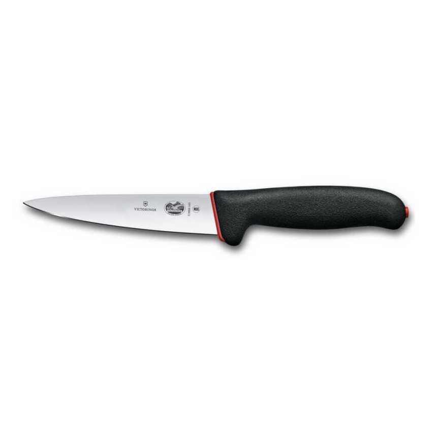 Victorinox - Coltello da cucina per carne DUAL GRIP 14 cm nero