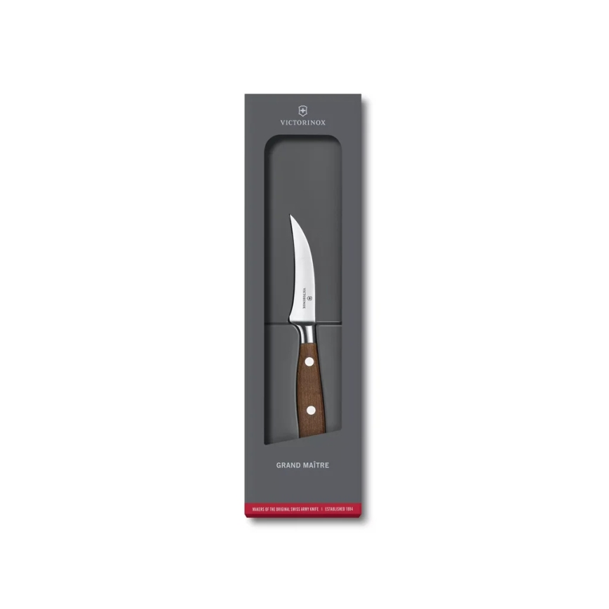 Victorinox - Coltello da sbucciatura da cucina GRAND MAITRE, lama 8 cm, manico in acero