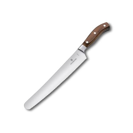 Victorinox - Couteau à pain de cuisine GRAND MAÎTRE 26 cm, manche en érable